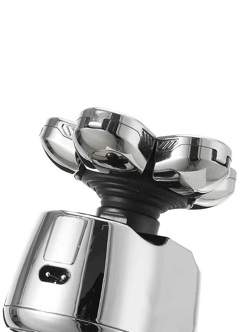 5W Rechargeable Waterproof LED Professional Men's Shaver Razor - Chrome — photo 2