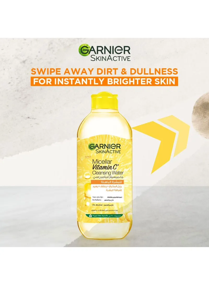 400ml Vitamin C Micellar Water Facial Brightening Cleanser and Makeup Remover — photo 2