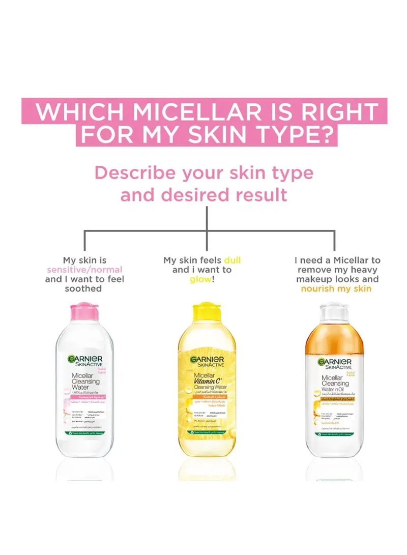 400ml Vitamin C Micellar Water Facial Brightening Cleanser and Makeup Remover — photo 8