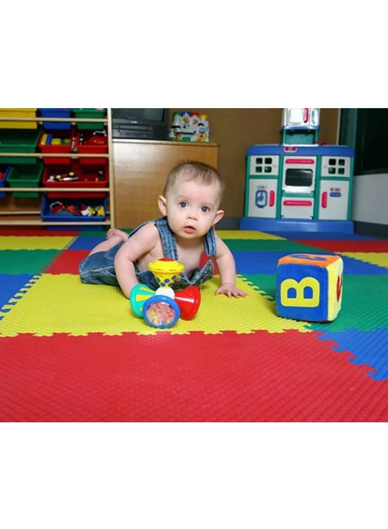 10mm 4-Pack Interlocking EVA Foam Pieces Non-Toxic Floor Padding for Playroom, Gym, or Basement β photo 3