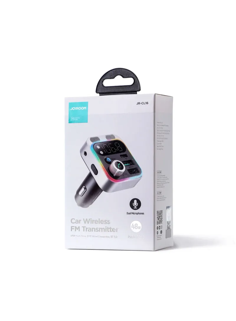 48W Car Wireless FM Transmitter - Silver β photo 6