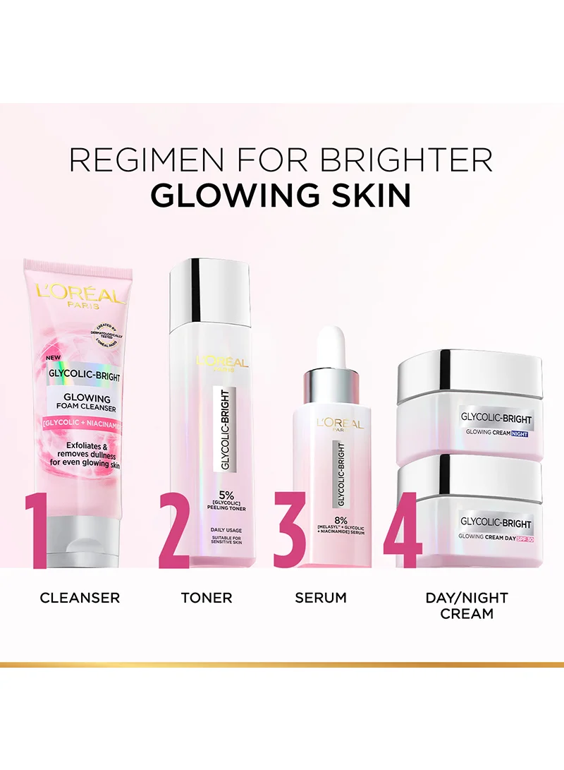 50ml L’Oreal Paris Glycolic Bright Glowing Day Cream — photo 7