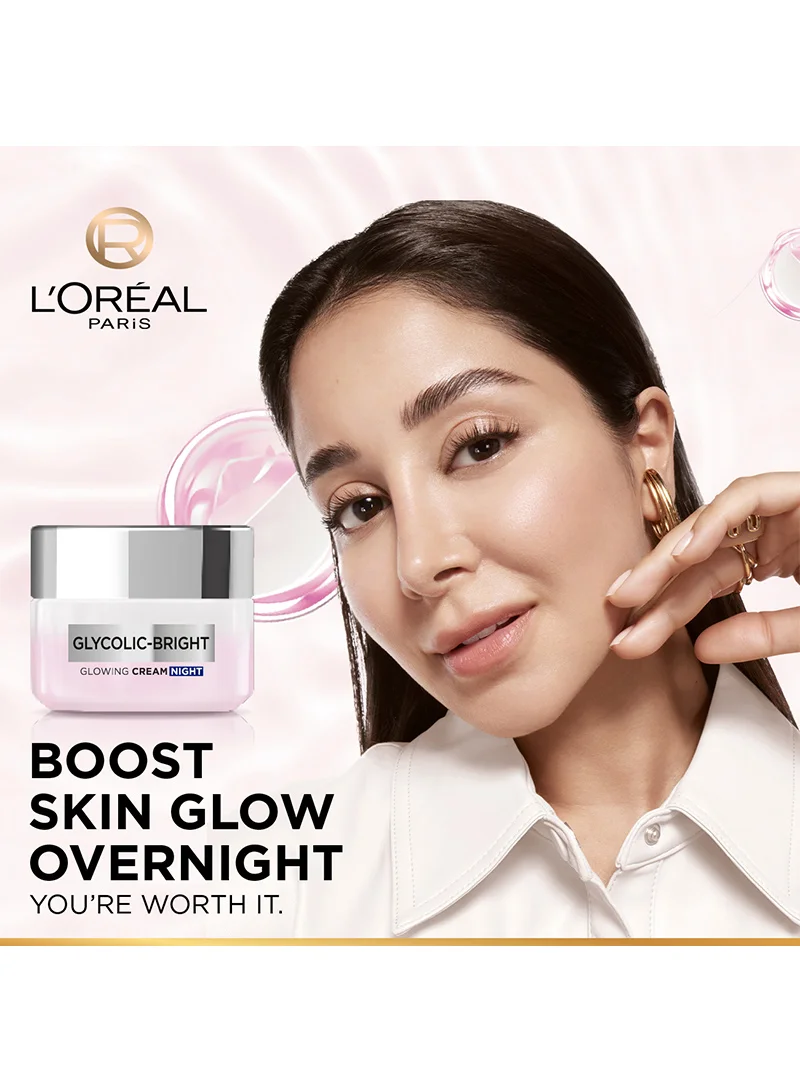 50ml L’Oreal Paris Glycolic Bright Glowing - Night Cream — photo 6