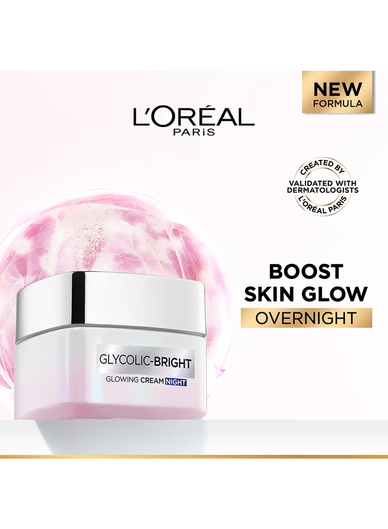 50ml L’Oreal Paris Glycolic Bright Glowing - Night Cream — photo 8
