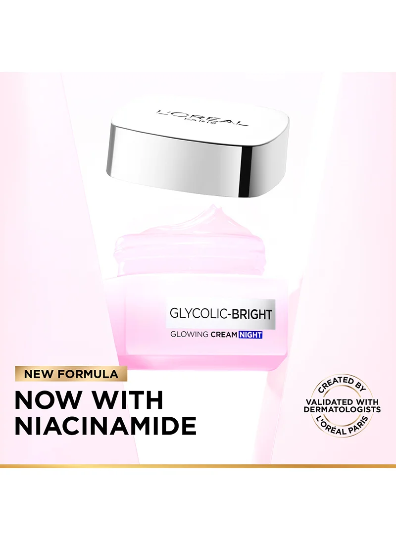 50ml L’Oreal Paris Glycolic Bright Glowing - Night Cream — photo 9