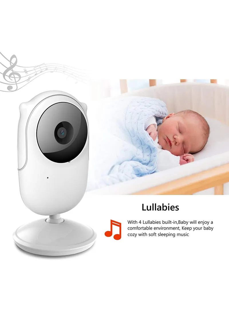 2.4" TFT 2-Way Talk Night Vision Screen Video Baby Monitor With Digital Colour Camera, Wireless — photo 5