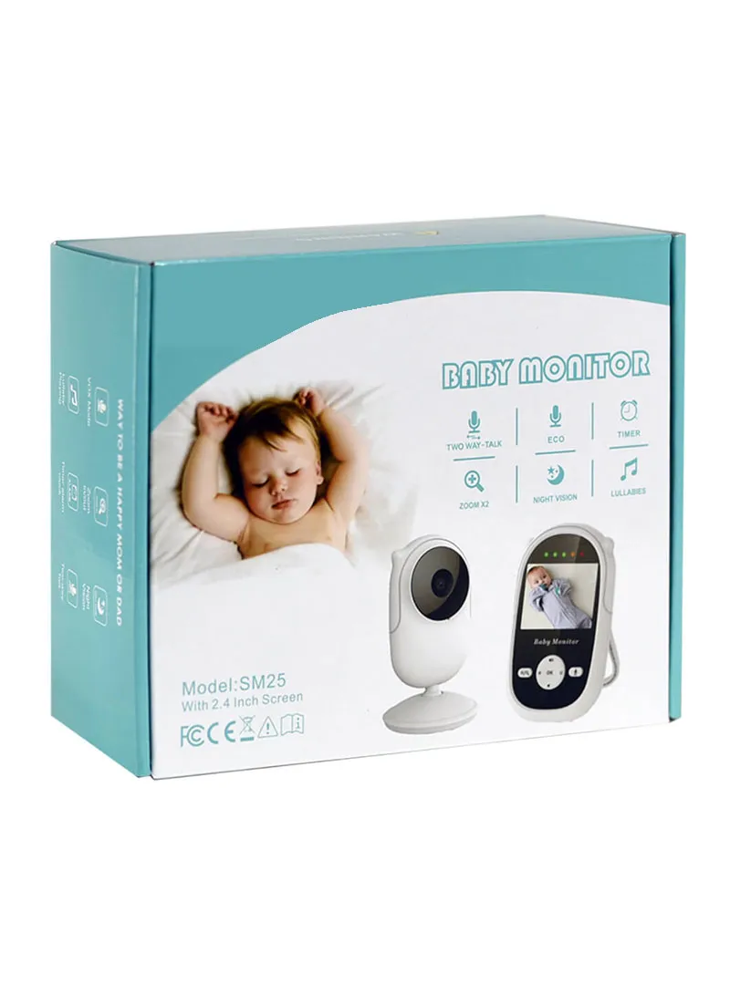 2.4" TFT 2-Way Talk Night Vision Screen Video Baby Monitor With Digital Colour Camera, Wireless — photo 9
