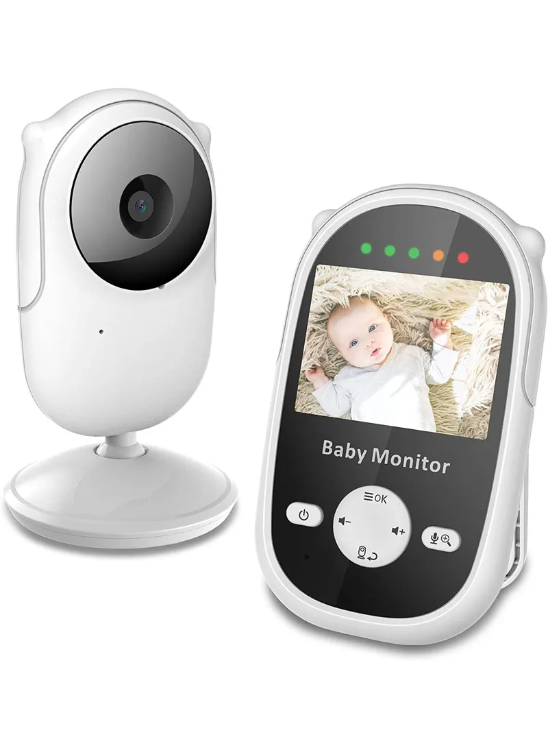 2.4" TFT 2-Way Talk Night Vision Screen Video Baby Monitor With Digital Colour Camera, Wireless