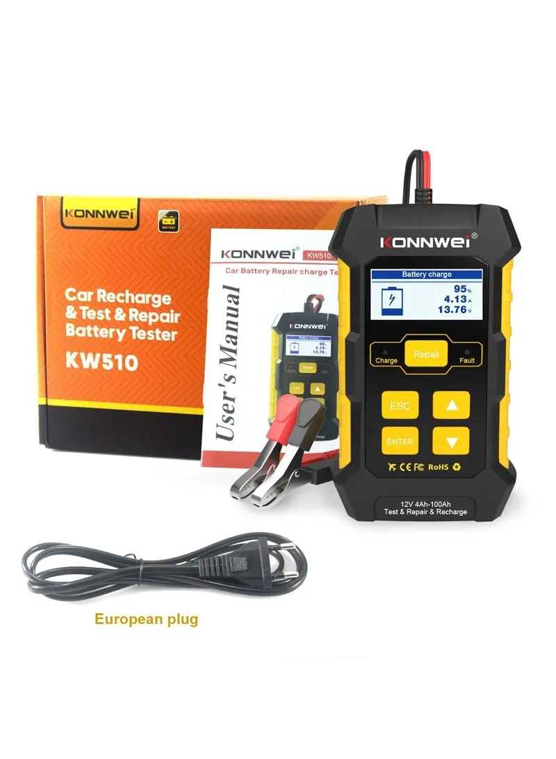 12V 5A Fully Automatic Smart Car Battery Charger Automotive Plse repair Maintainer Trickle Char β photo 7