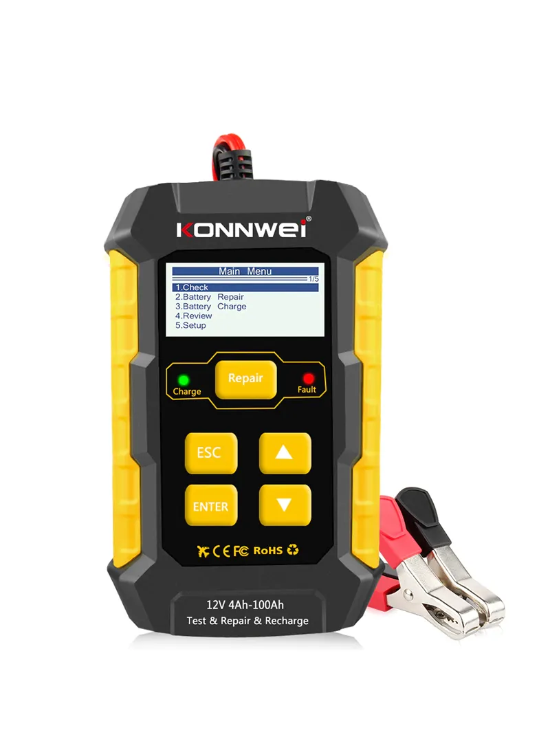 12V 5A Fully Automatic Smart Car Battery Charger Automotive Plse repair Maintainer Trickle Char