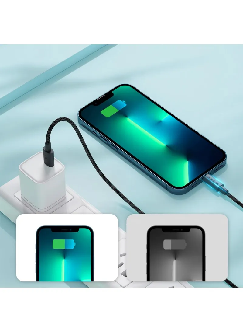 1m 20W Fast Charging Type-C Tinned Copper Core to Lightning Charging Cable β photo 8