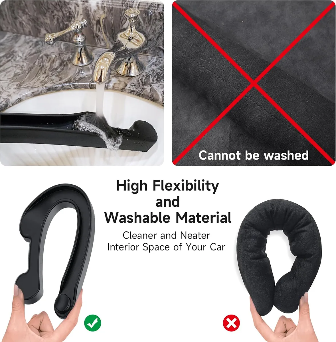 Car Seat Gap Filler, Additional Pocket for Small Items and Phone, 2 Pack — photo 3