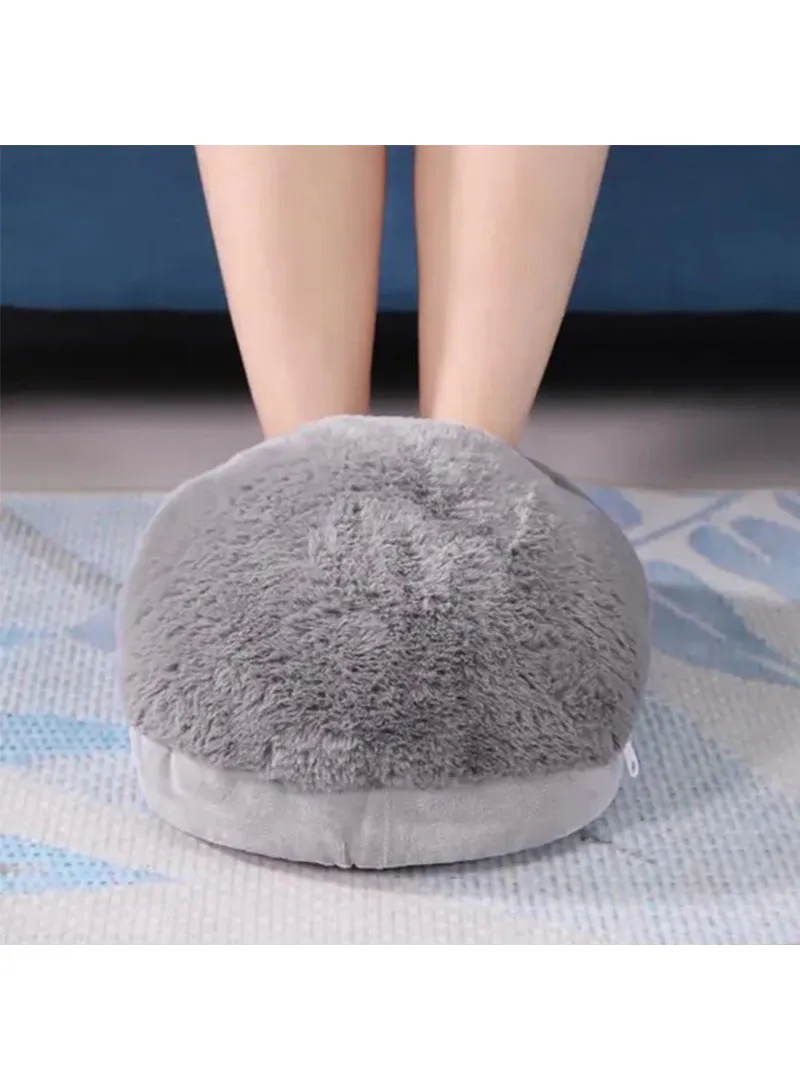 USB Electric Claw Style Foot Warmer Fast Heating Overheat Protection Pad - Grey — photo 5