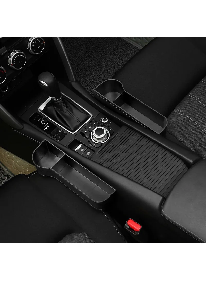 2 Pcs Multifunctional Car Seat Gap Storage Box Left/Right β photo 2