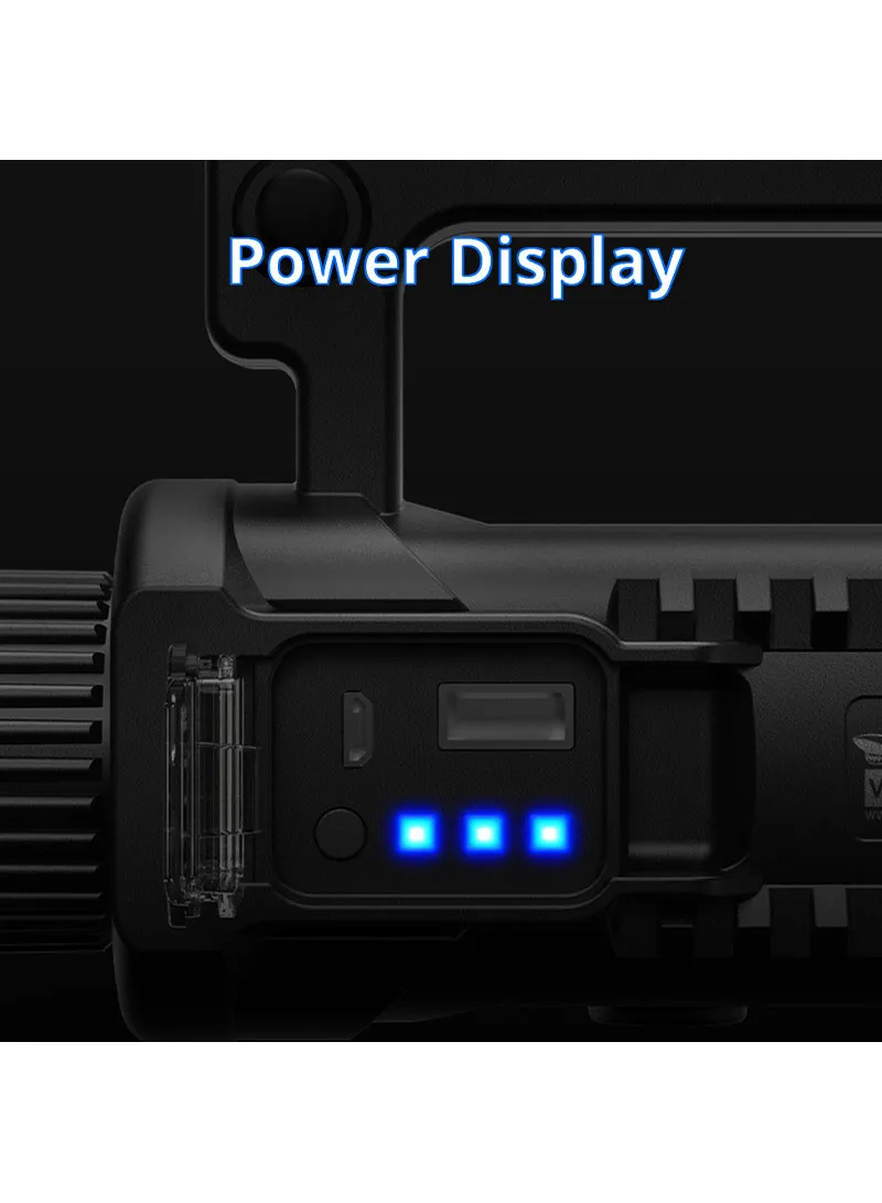 50W LED 4 Modes Flashlight For Outdoor Camping Hunting Work Light With Mount β photo 4