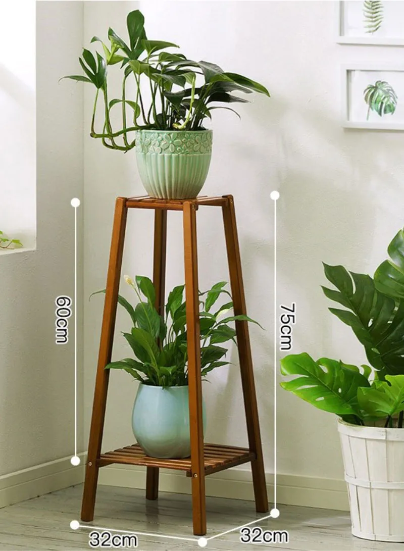 2 Tiers Plant Flower Pot Stand Plant Holder, Home Decorative Accessory Plant Display Rack β photo 2