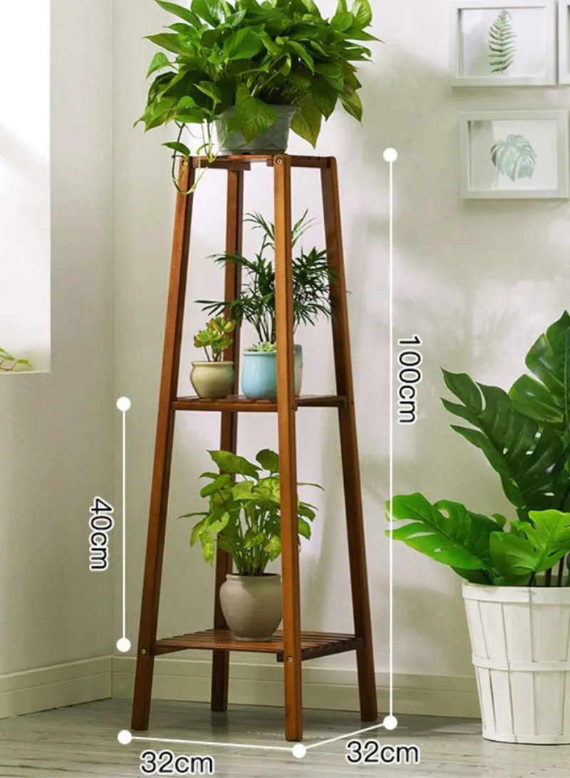 3 Floors Plant Flower Pot Stand Plant Holder Plant Display Rack β photo 2
