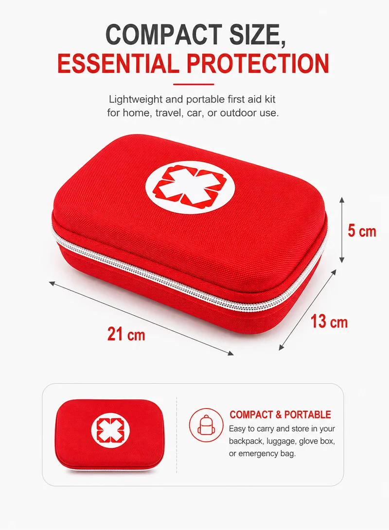Portable First Aid Kit For Home Car Outdoor Camping/Climbing β photo 3
