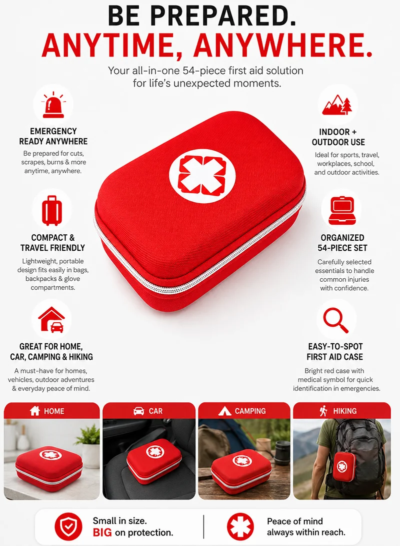 Portable First Aid Kit For Home Car Outdoor Camping/Climbing — photo 6