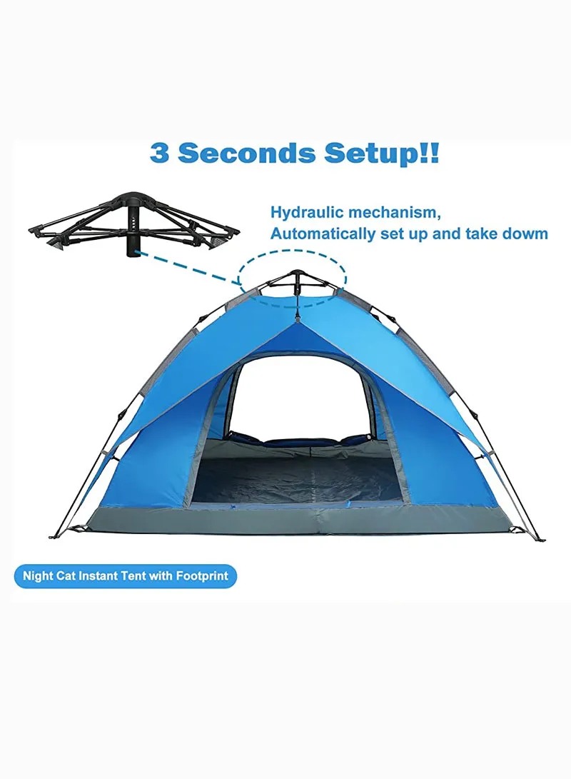 10-14 Person Outdoor Automatic System Hydraulic Tent Waterproof For Camping, Hiking & Picnic — photo 7