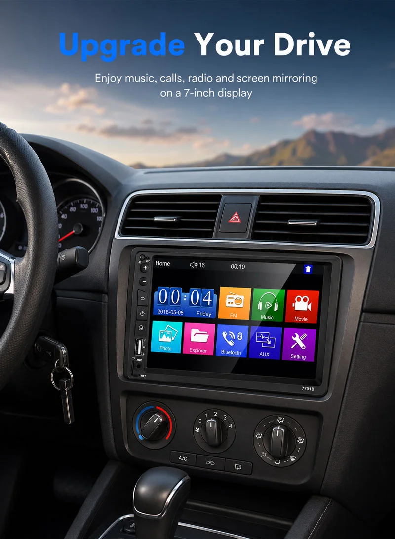 7-inch MP5 Carplayer Auto Car Center Console Video Recorder With 12 Light Camera β photo 7