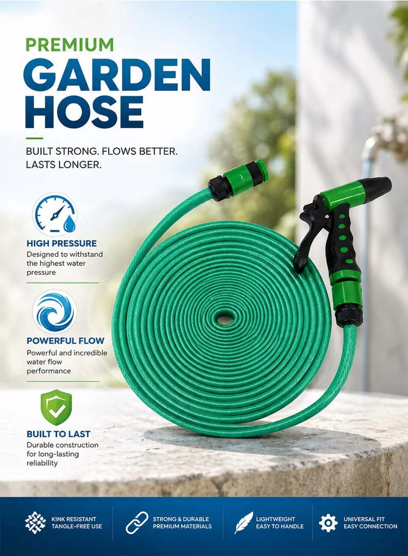30m TPE High-Pressure Water Hose SET For Car & Garden Washing β photo 6