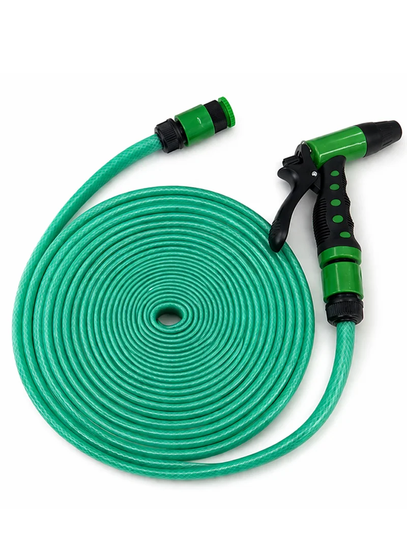 30m TPE High-Pressure Water Hose SET For Car & Garden Washing
