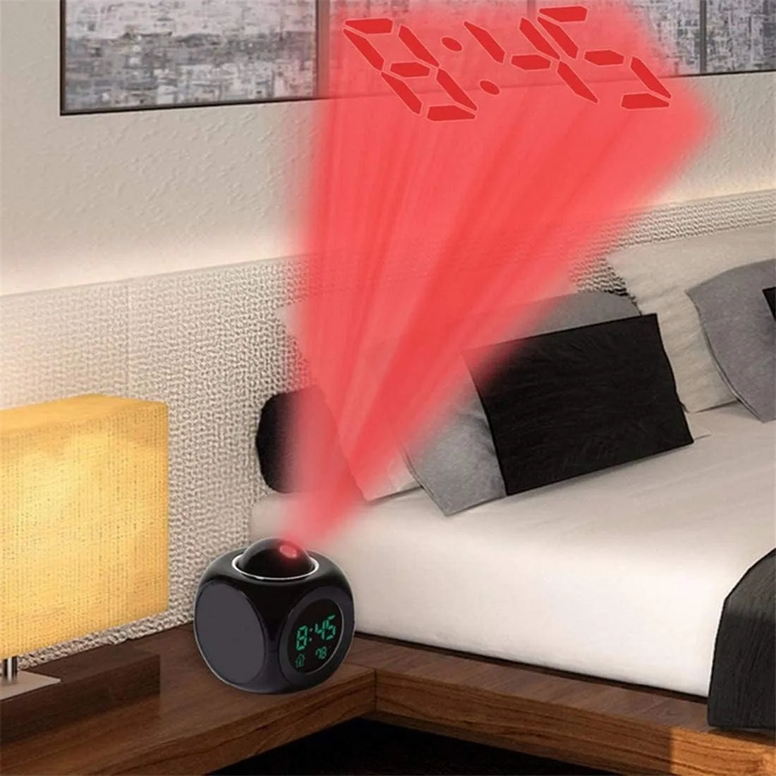3-in-1 Projection Alarm Clock β photo 2