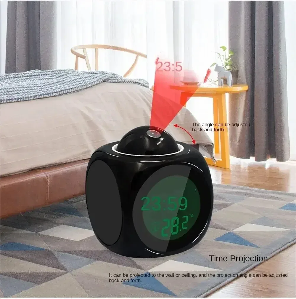 3-in-1 Projection Alarm Clock β photo 5