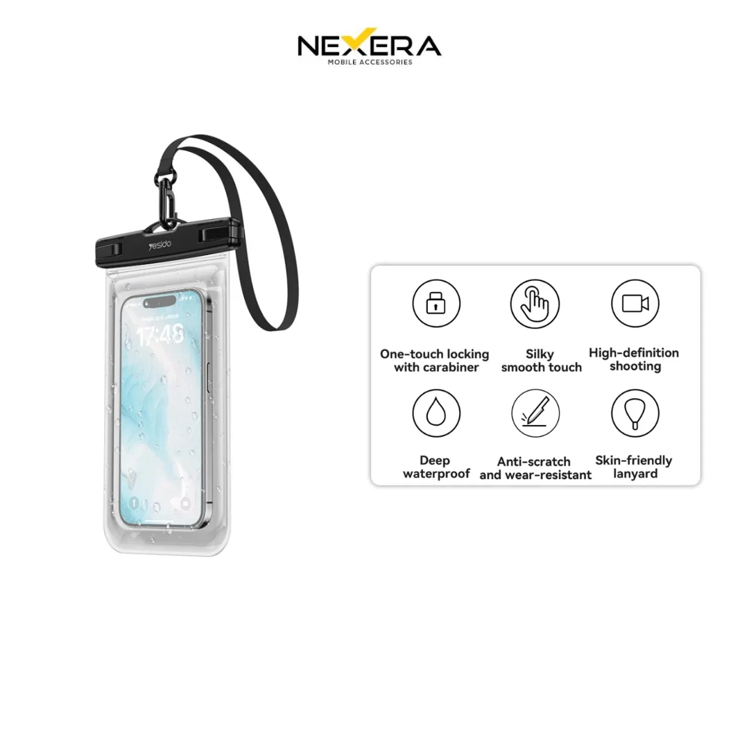 NEXERIA Touch Control Transparent Waterproof Bag NX-WPC01 β photo 4