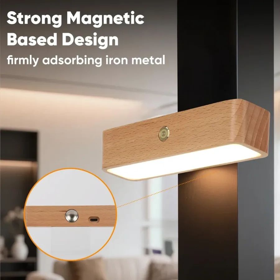 Rechargeable Intelligent Sensing Led Wall Lights β photo 4