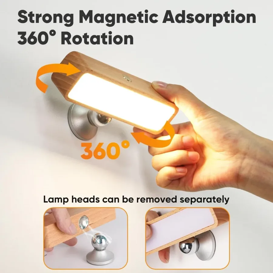Rechargeable Intelligent Sensing Led Wall Lights β photo 5