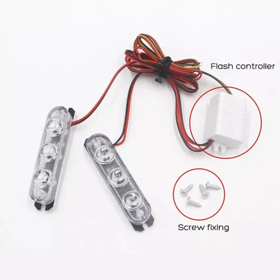 Car Police Strobe Lights Flashers 3 Led Stobe Lights For All Colors — photo 3