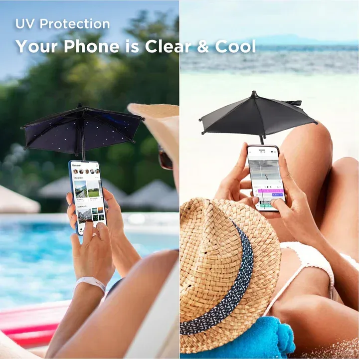 Phone Umbrella for Sun with Suction Cup β photo 3