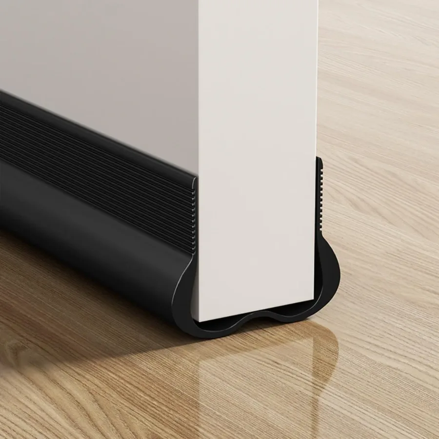 Waterproof Seal Strip Draught Excluder Stopper Door Bottom Guard Double — photo 4