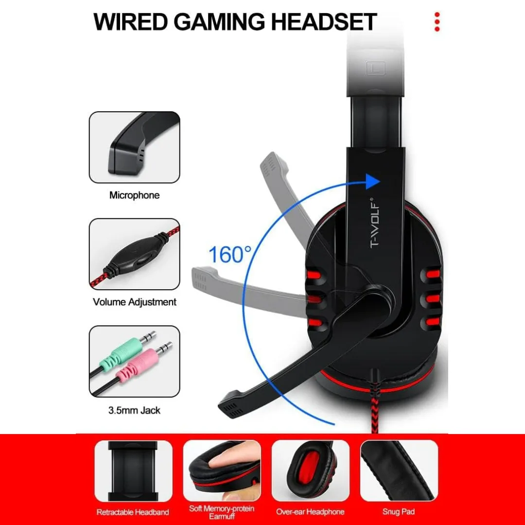 4 in 1 Gaming Combo ( Keyboard - headset - mousepad - mouse ) β photo 3