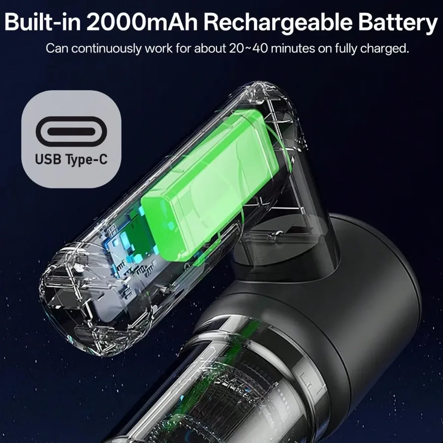 5 in 1 Cordless Window Vacuum Cleaner Set 2000mAh — photo 5