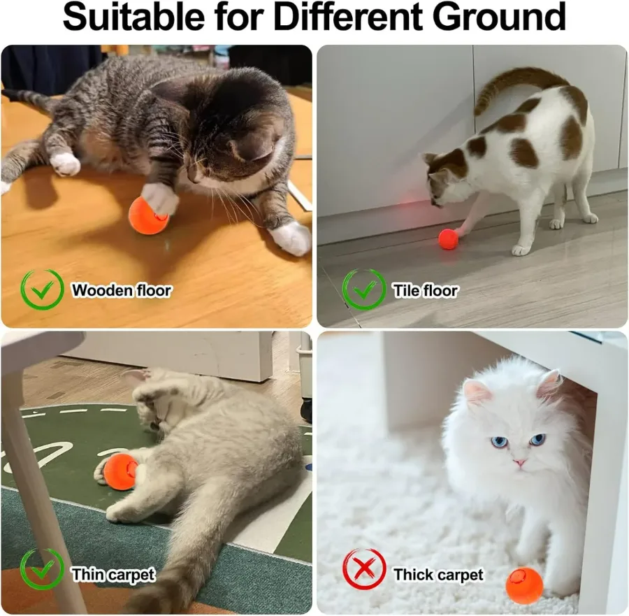 Small Bouncing Ball For Pets Gadget Play β photo 2