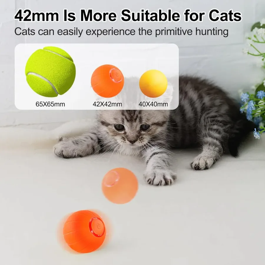 Small Bouncing Ball For Pets Gadget Play — photo 3