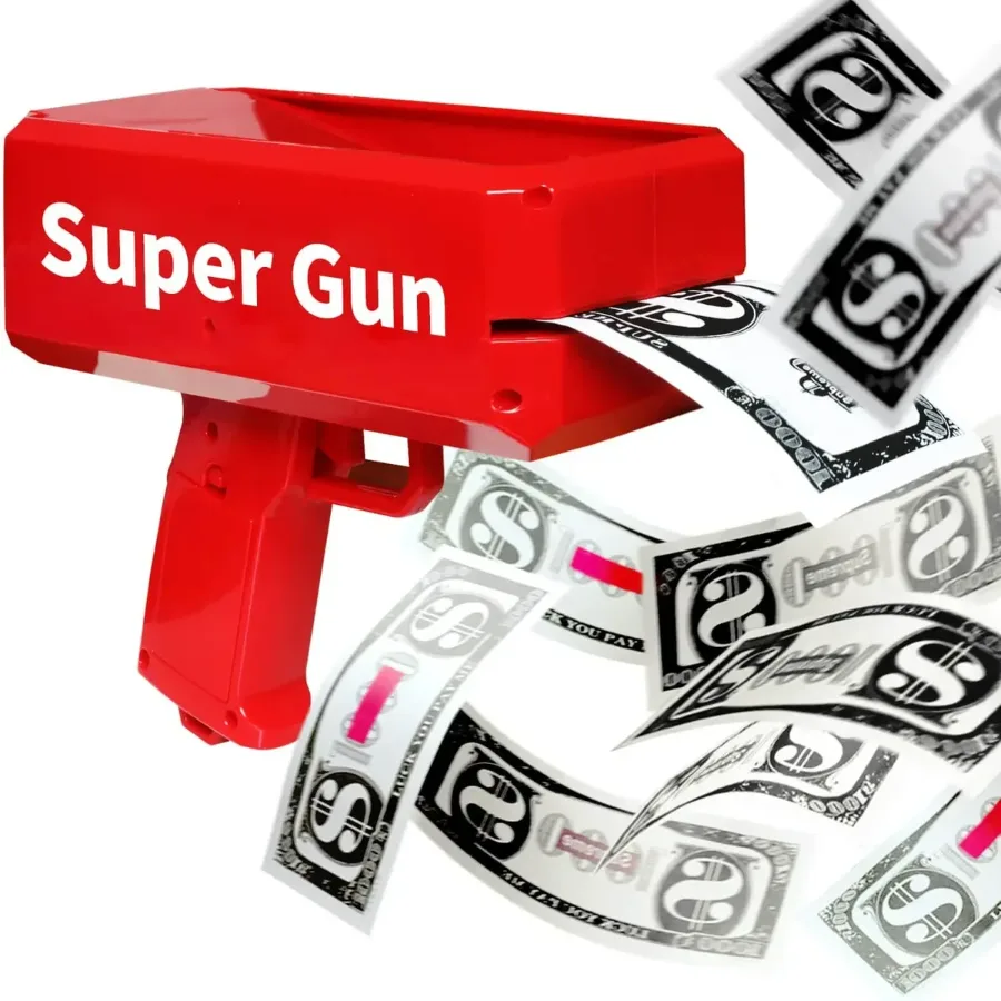 Cash Cannon Money Gun Toy