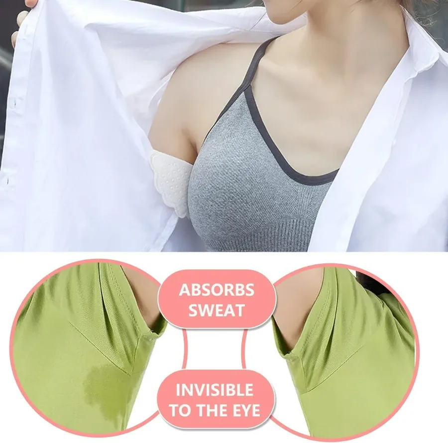 Disposable Underarm Sweat Pads, Odor-Blocking Protection — photo 5
