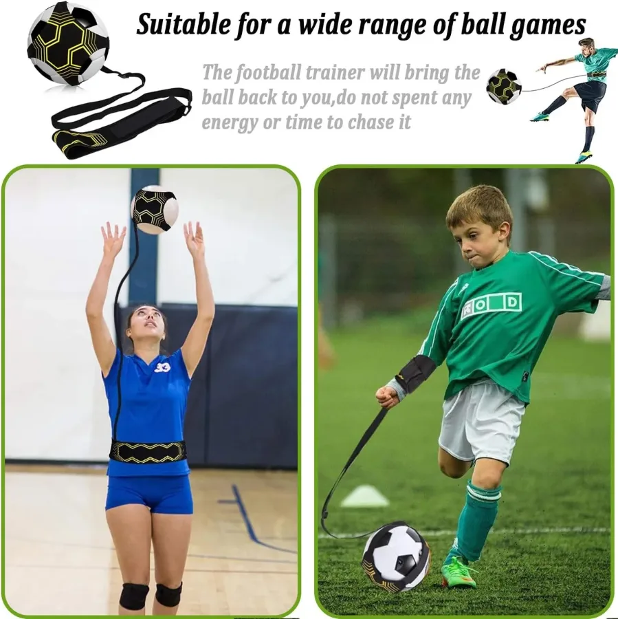Football Kick Trainer Soccer Training Waist Belt Adjustable — photo 7