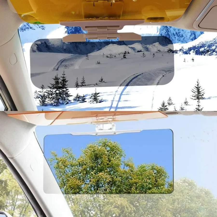 Car Sun Visor High Definition Windshield Sun Snow Anti Glare UV Filter — photo 2