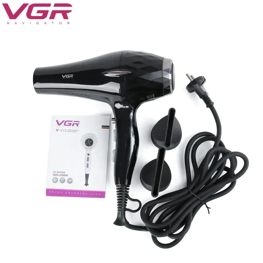 VGR V413 Professional Hair Dryer | 2200W High Power β photo 9