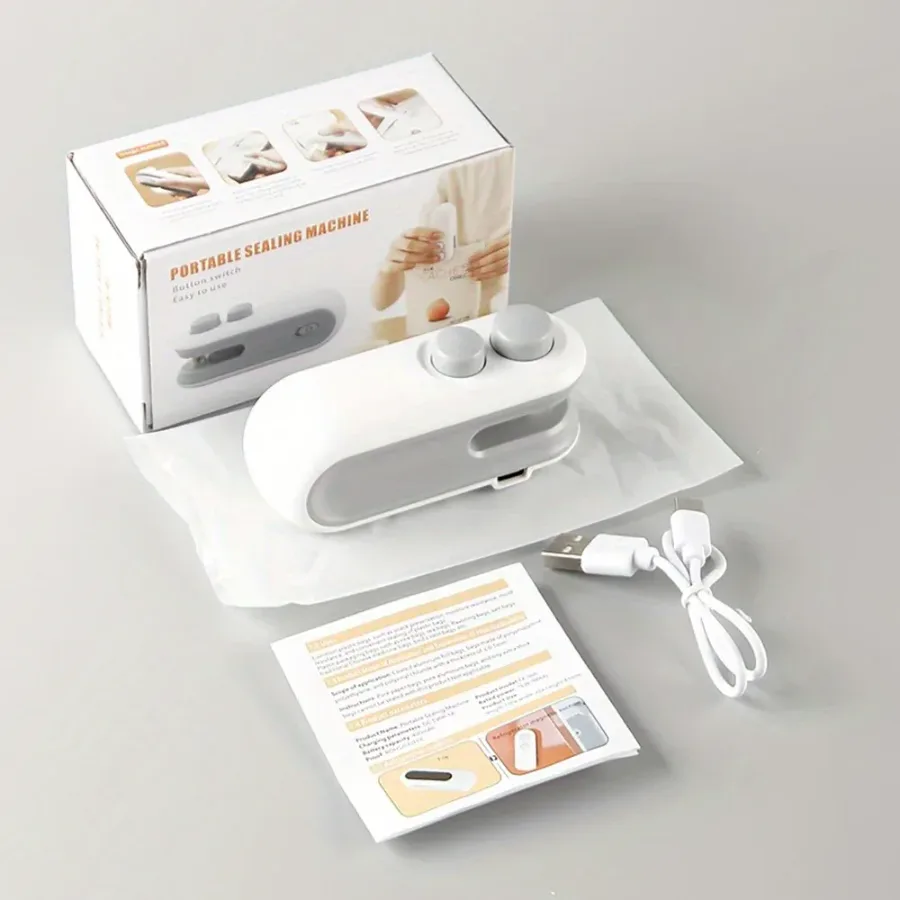 Mini Bag Hand Sealer Rechargeable For Plastic Bags β photo 2