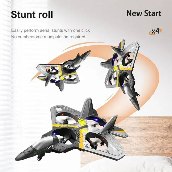 4XRC Jet Fighter Stunt RC Plane, Airplane 360° Drop-Resistant — photo 2