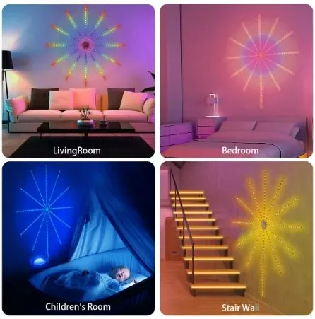 LED Fire Work Strip Lights App And Remote Control — photo 4