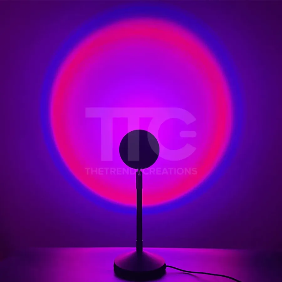Rgb Sunset Lamp With Remote Control — photo 5