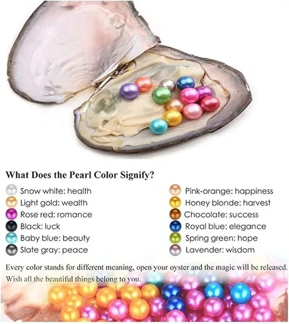 Wish Pearl Necklace Kit,Mysterious Oyster Pearl Gift Set β photo 5