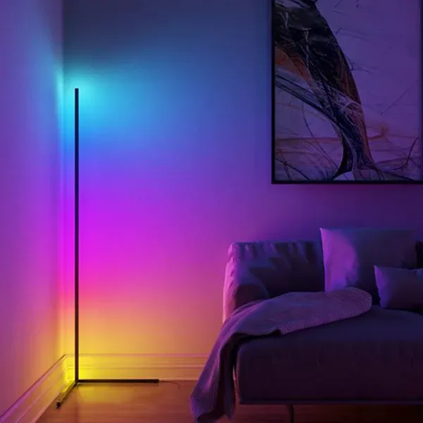 Smart RGB LED Corner Lamp Remote & Phone App Control β photo 4